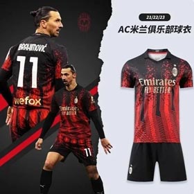 2023-2024AC Milan Ibrahimovic and Giroud football uniform jersey（21+styles)-1217  